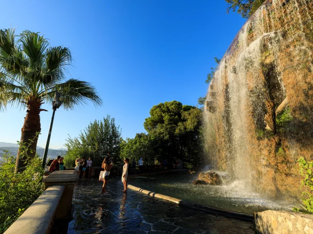 Nizza Cascade Du Chateau Costa Azzurra Francia Turismo Camille Moirenc