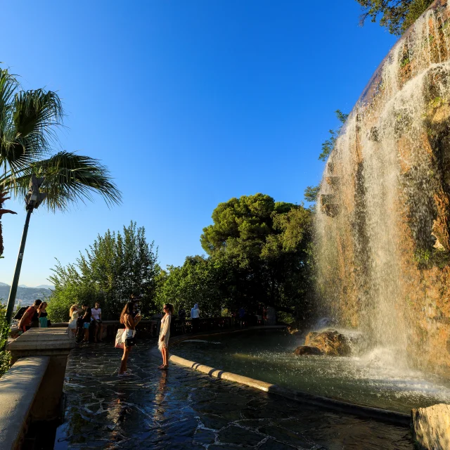 Nice Cascade Du Chateau Cote D Azur France Tourisme Camille Moirenc