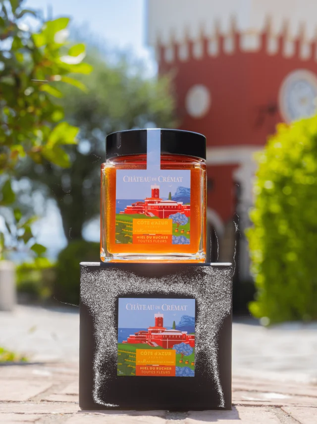 Nouvelle entreprise partenaire, Château de Crémat lance son miel Côte d'Azur France