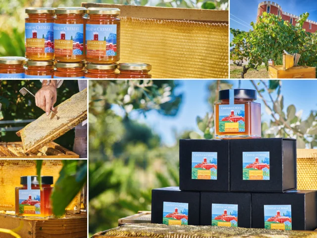 Nouvelle entreprise partenaire, Château de Crémat lance son miel Côte d'Azur France