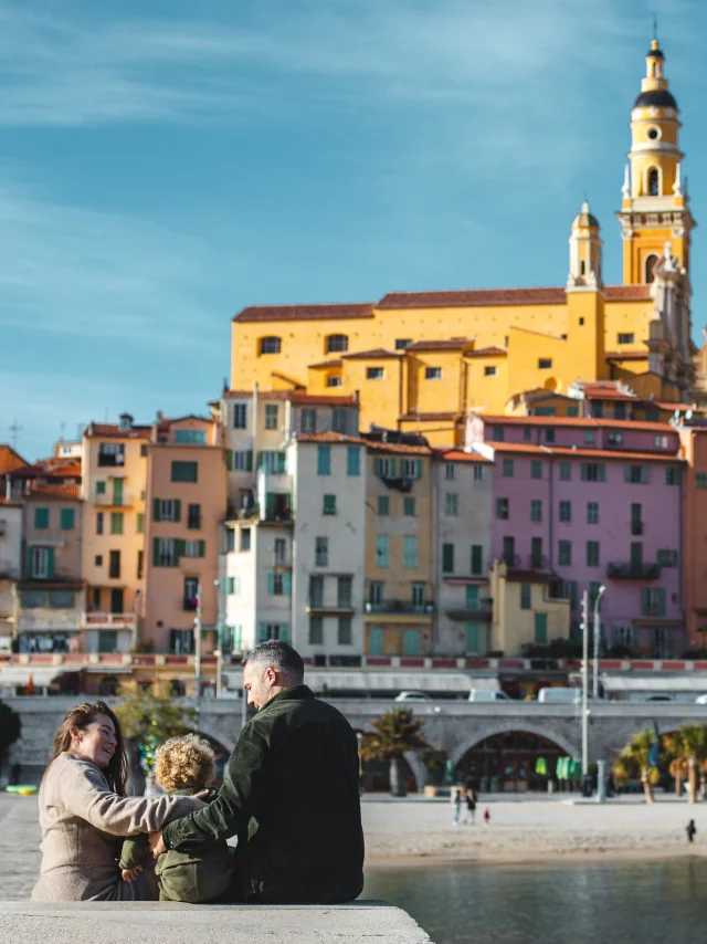 Family In Menton Cote D Azur France Tourism Onmetlesvoiles