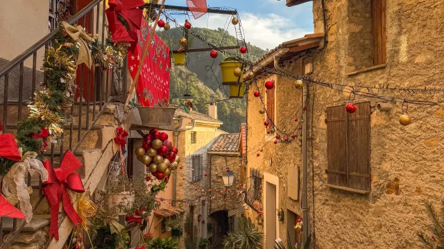 Luceram A Noel Cote D Azur France Tourisme Ambre Fraticelli