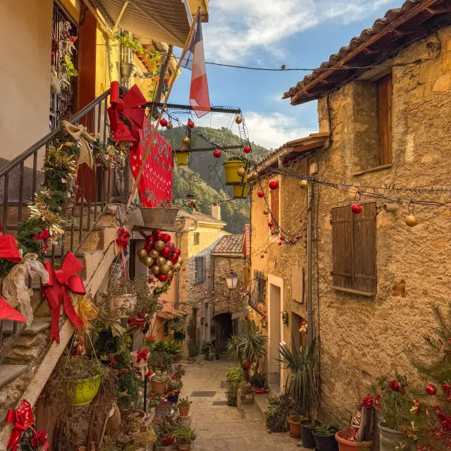 Luceram A Noel Cote D Azur France Tourisme Ambre Fraticelli