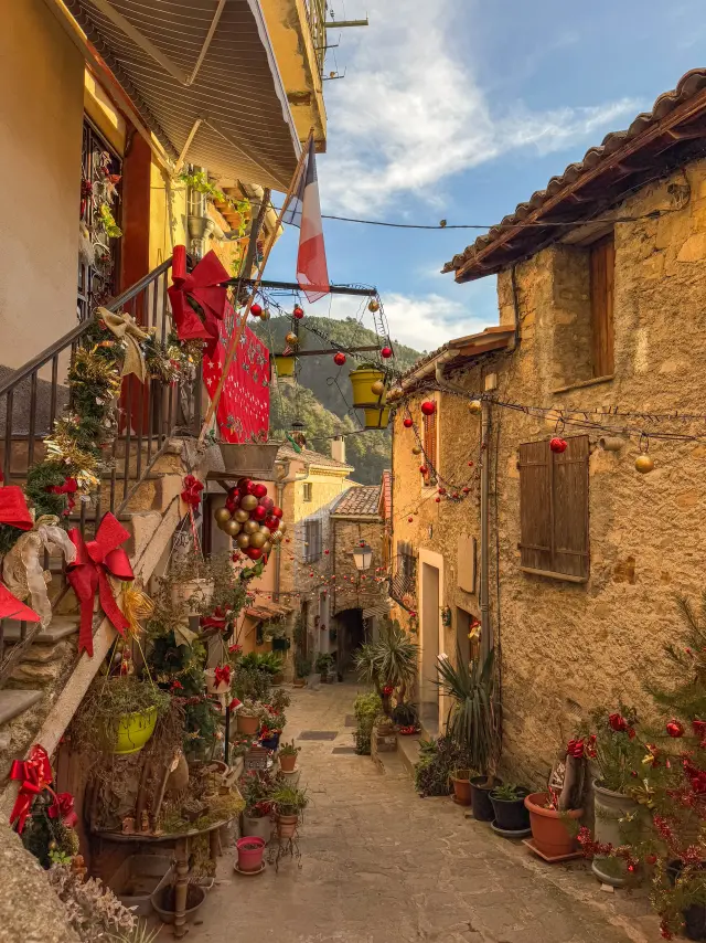 Luceram A Noel Cote D Azur France Tourisme Ambre Fraticelli