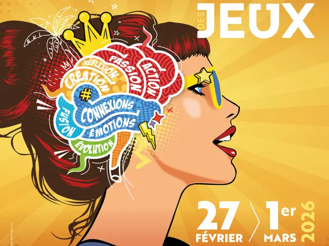Affiche festival des jeux de Cannes 2026
