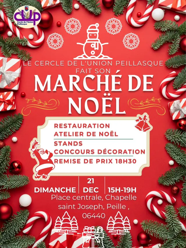 Marché de Noël 2025 de Peille