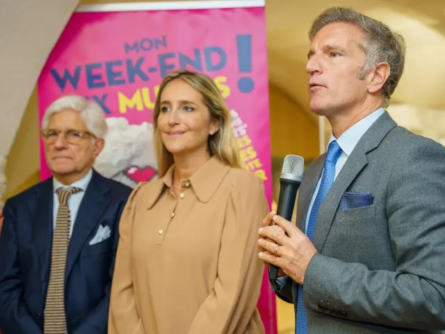 Conférence de presse Mon week-end au Musée