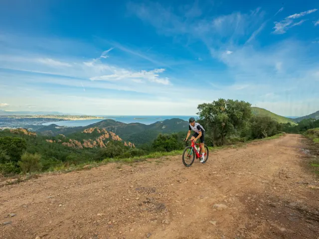 Itinéraires Gravel à Mandelieu