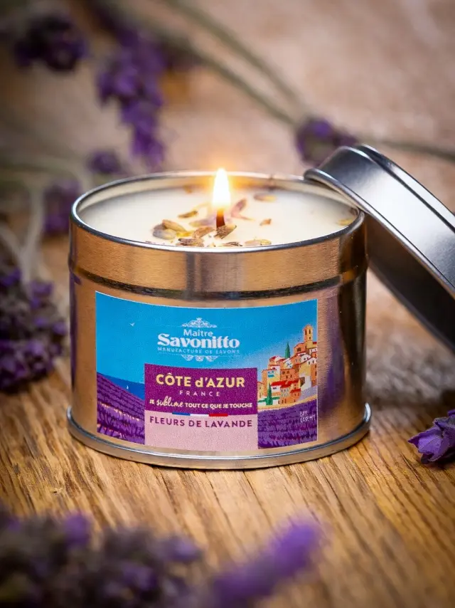 Bougie à la Lavande