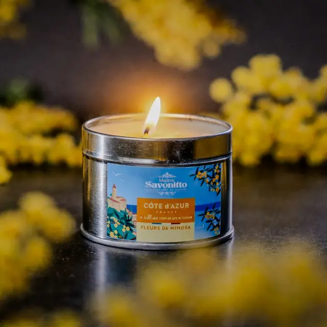 Bougie au Mimosa