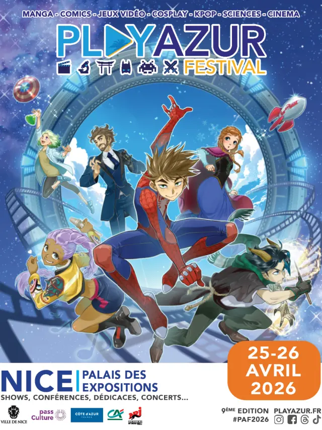 Affiche Play Azur Festival 2026