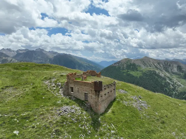 17fi084272 Saint Dalmas Le Selvage Blockaus Du Mont Des Fourches Credito Cd06