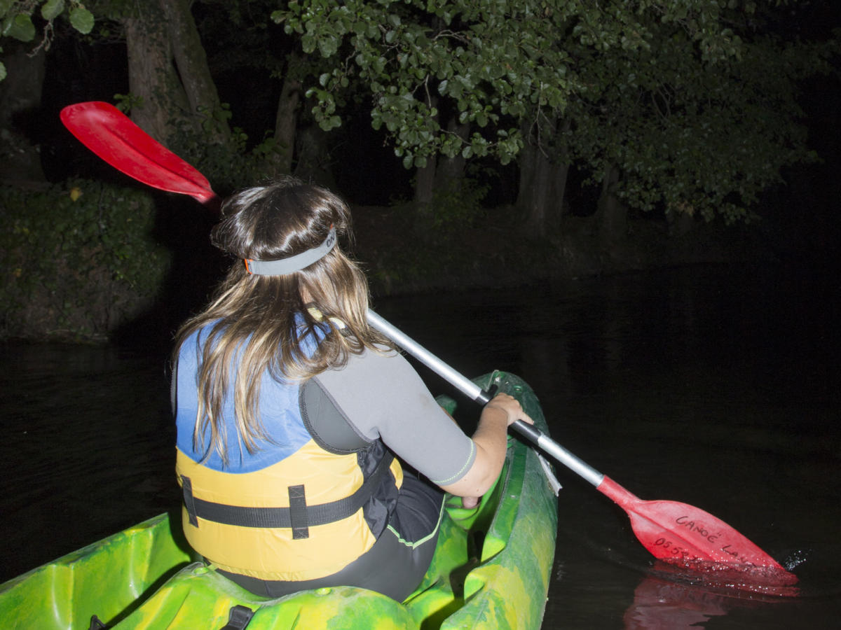 I tried night canoeing in the Landes Côte Landes Nature Tourisme
