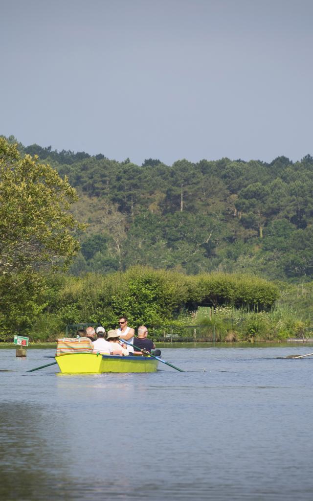 Bateliers du Courant d'Huchet à Léon | Côte Landes Nature