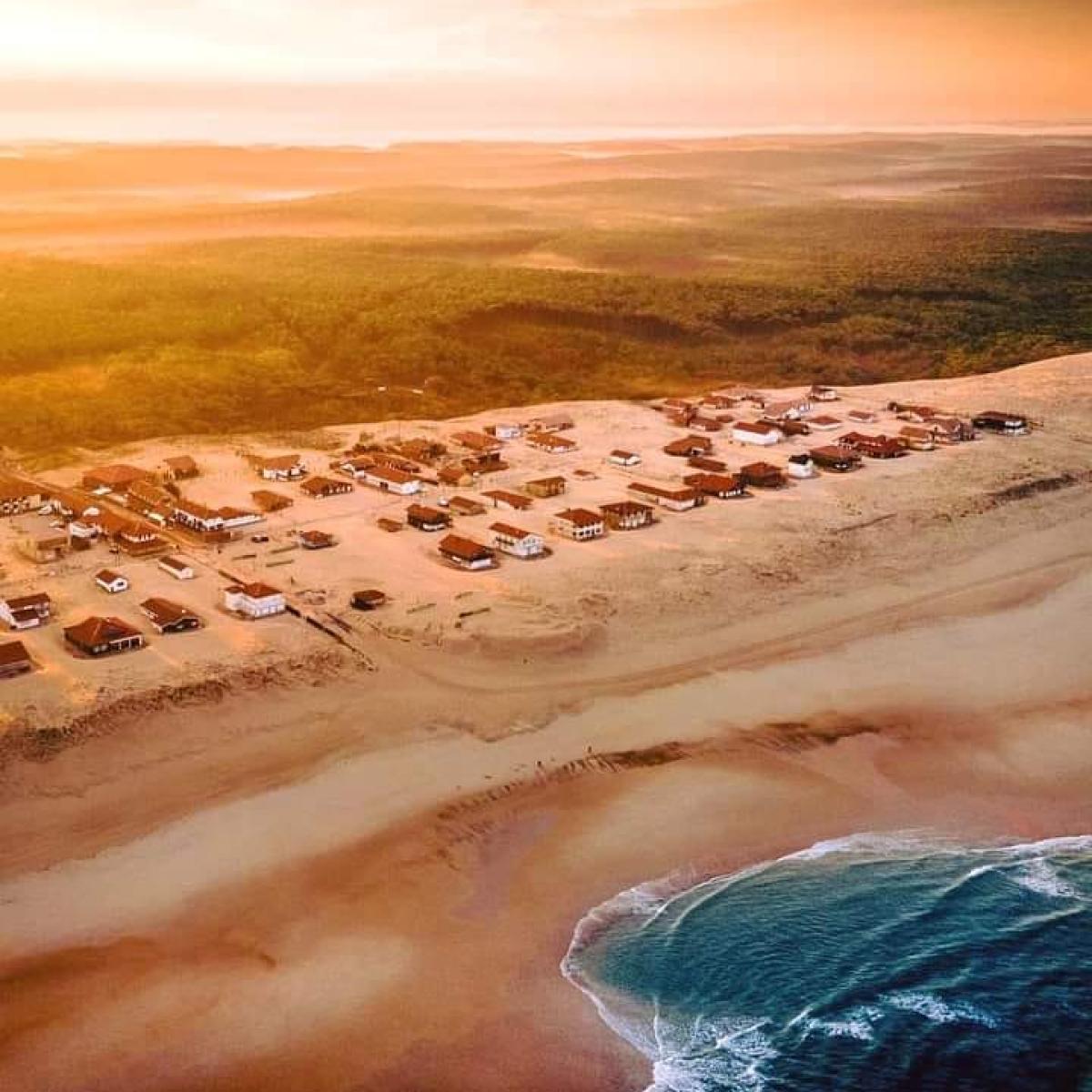 Saint Girons plage à Vielle Saint Girons Côte Landes Nature Tourisme