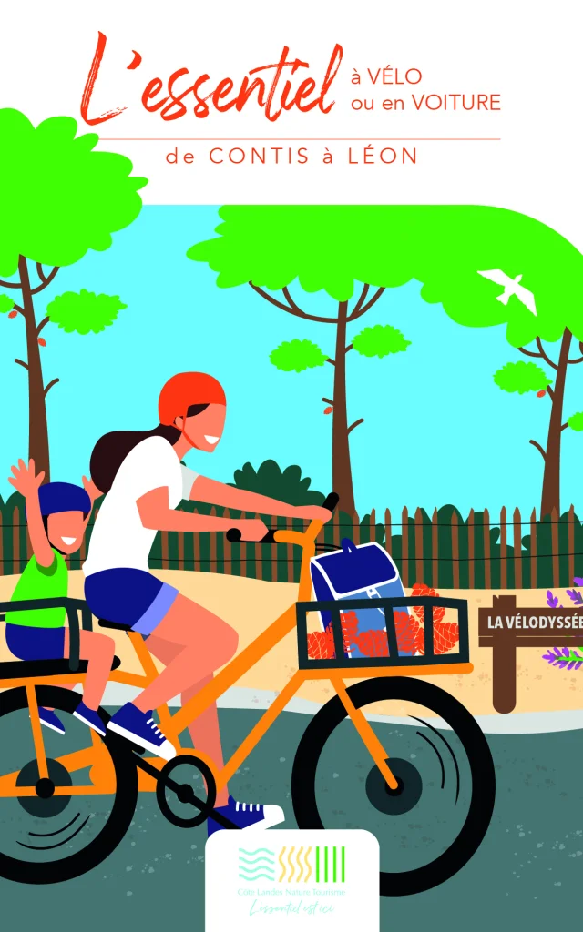 Pistes cyclables et points d'intérêts touristiques pour 2025 en Côte Landes Nature
