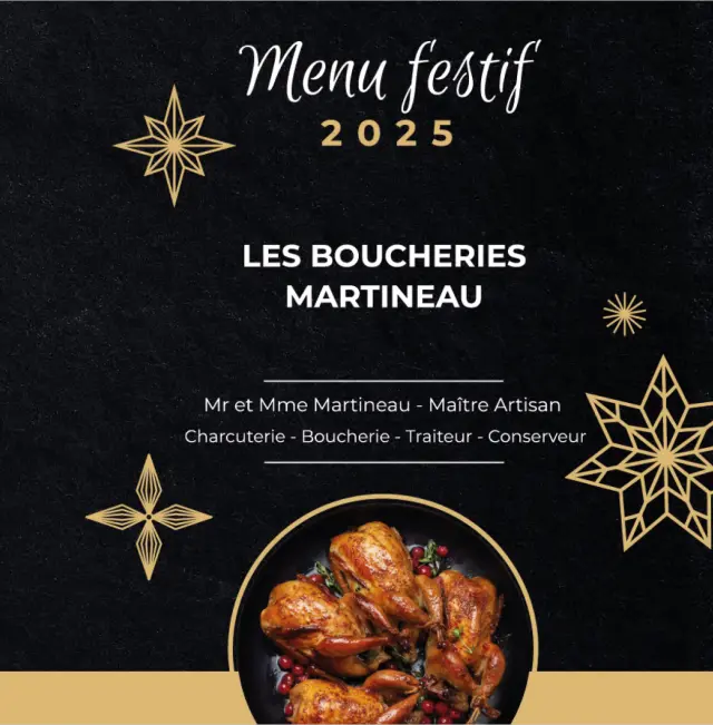 TC Martineau Carte Festive 2025 | Côte Landes Nature Tourisme