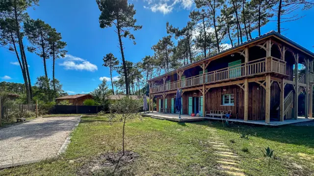 Maison dans les pins à Lit-et-Mixe