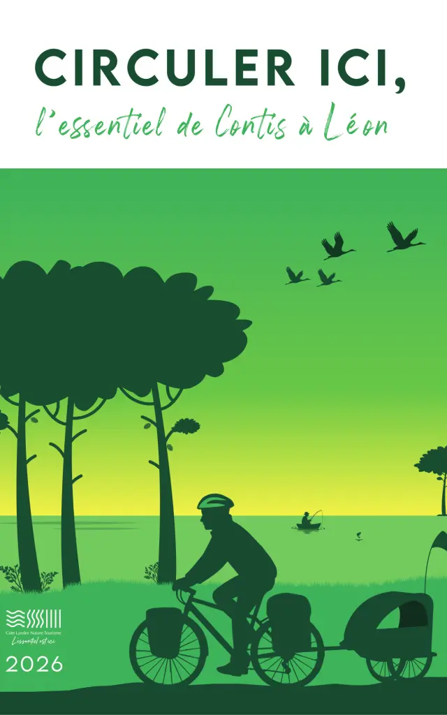 Carte Touristique 2026 de Côte Landes Nature