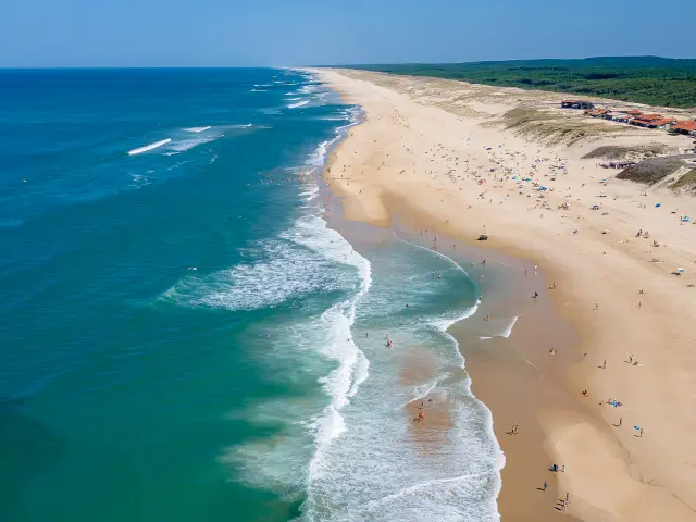 Courant de Contis et plage