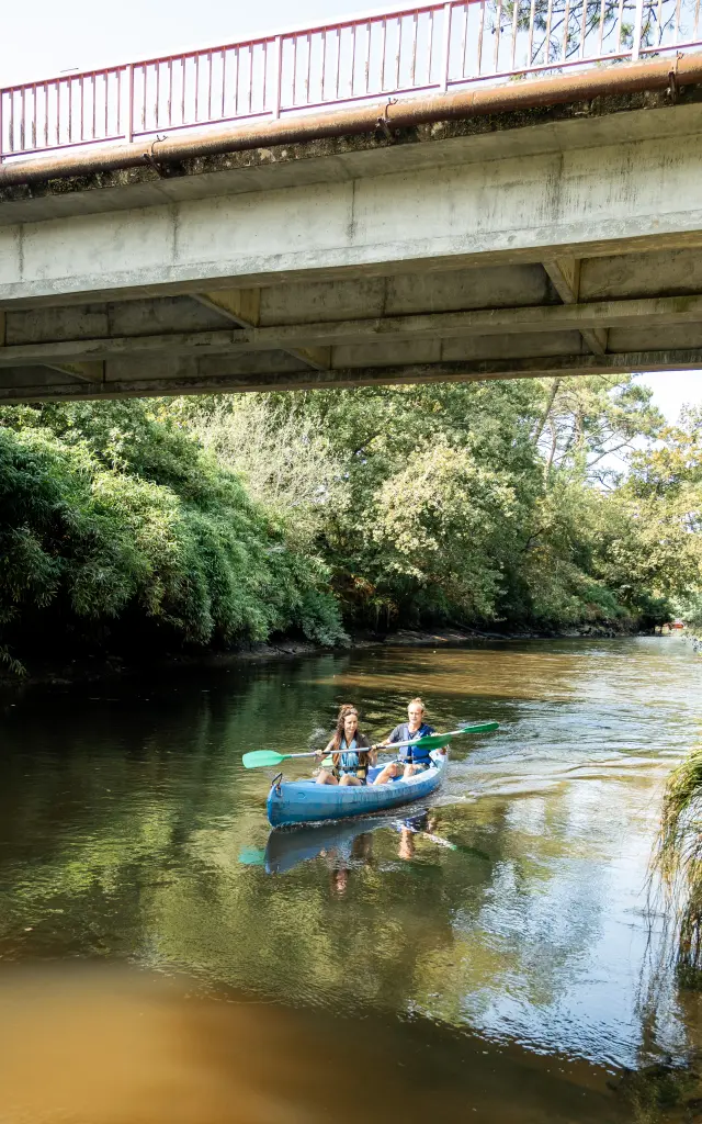 Canoé sur le Courant de Contis