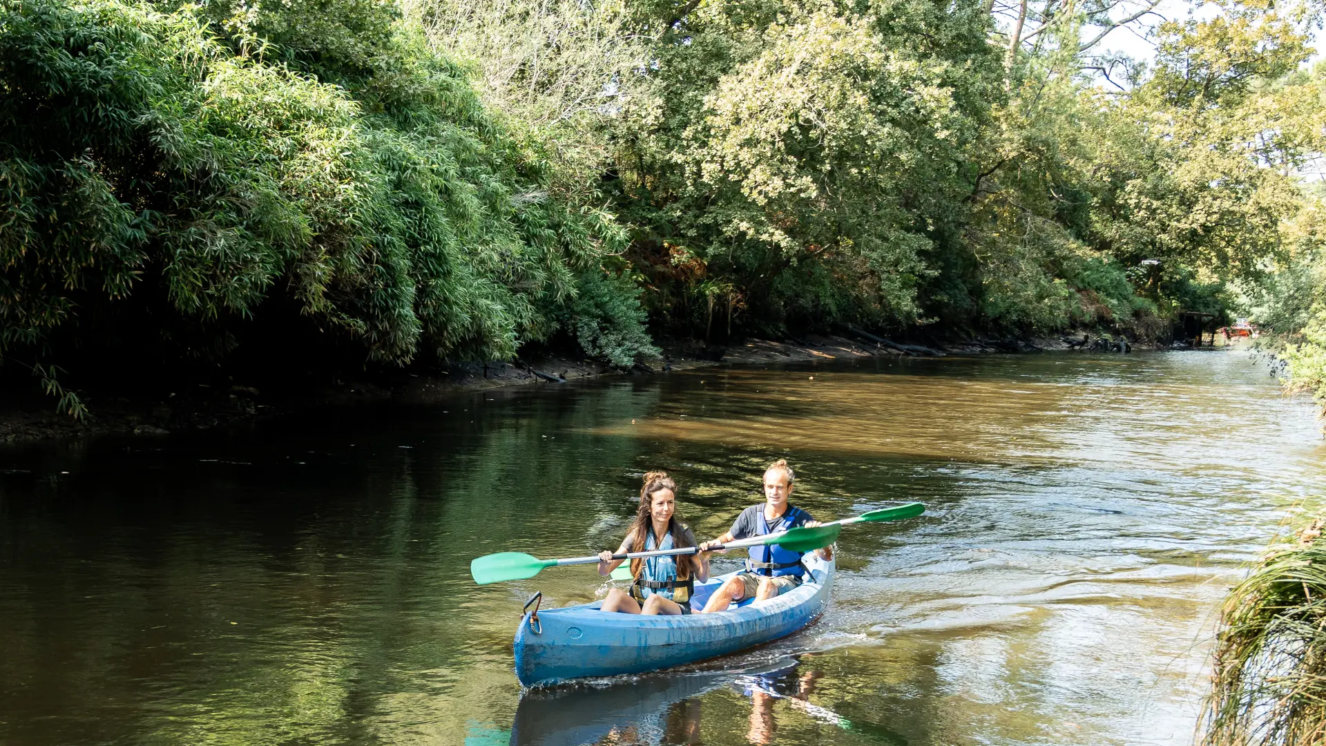 Canoé sur le Courant de Contis