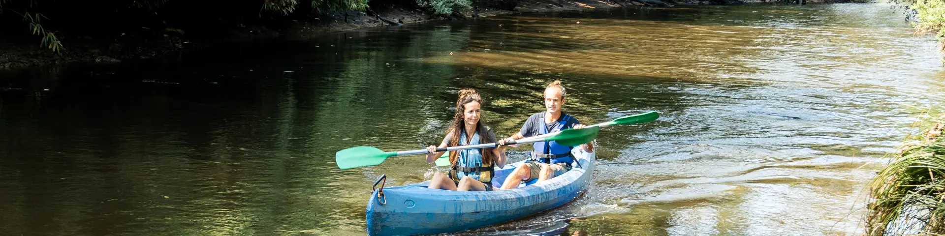 Canoé sur le Courant de Contis