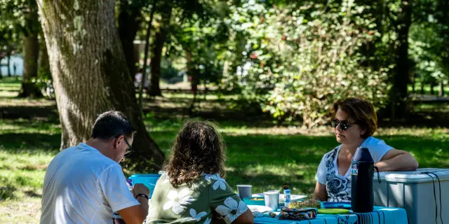 Pique-nique au Lac de Léon