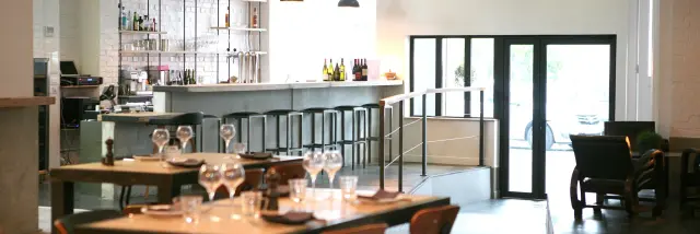 Salle du restaurant Salicorne à Agon-Coutainville