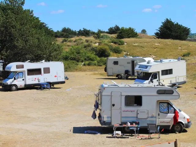 Aire de stationnement pour camping-car dans le bocage