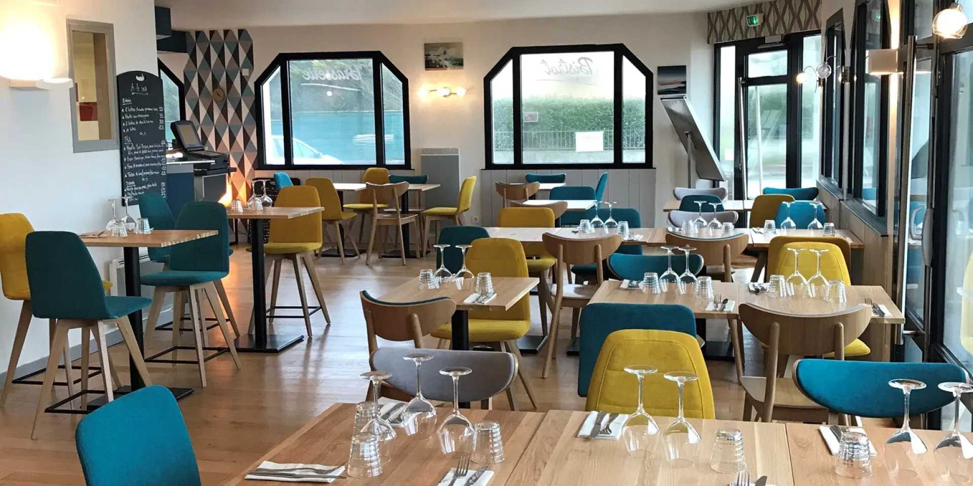 Restaurant la mer ô vent à Hauteville sur Mer