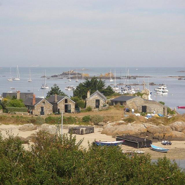 Chausey archipel en Normandie