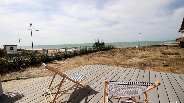 Gîte Hauteville Sur Mer face à la mer