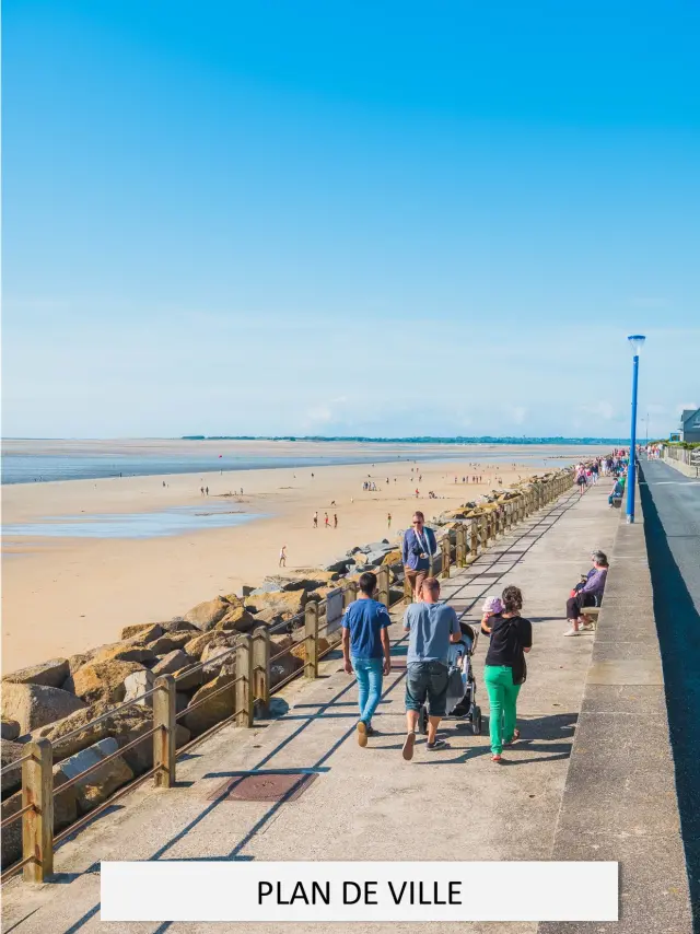 Plan de ville Hauteville sur Mer