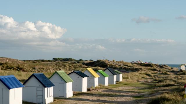 Cabines de Gouville-sur-Mer