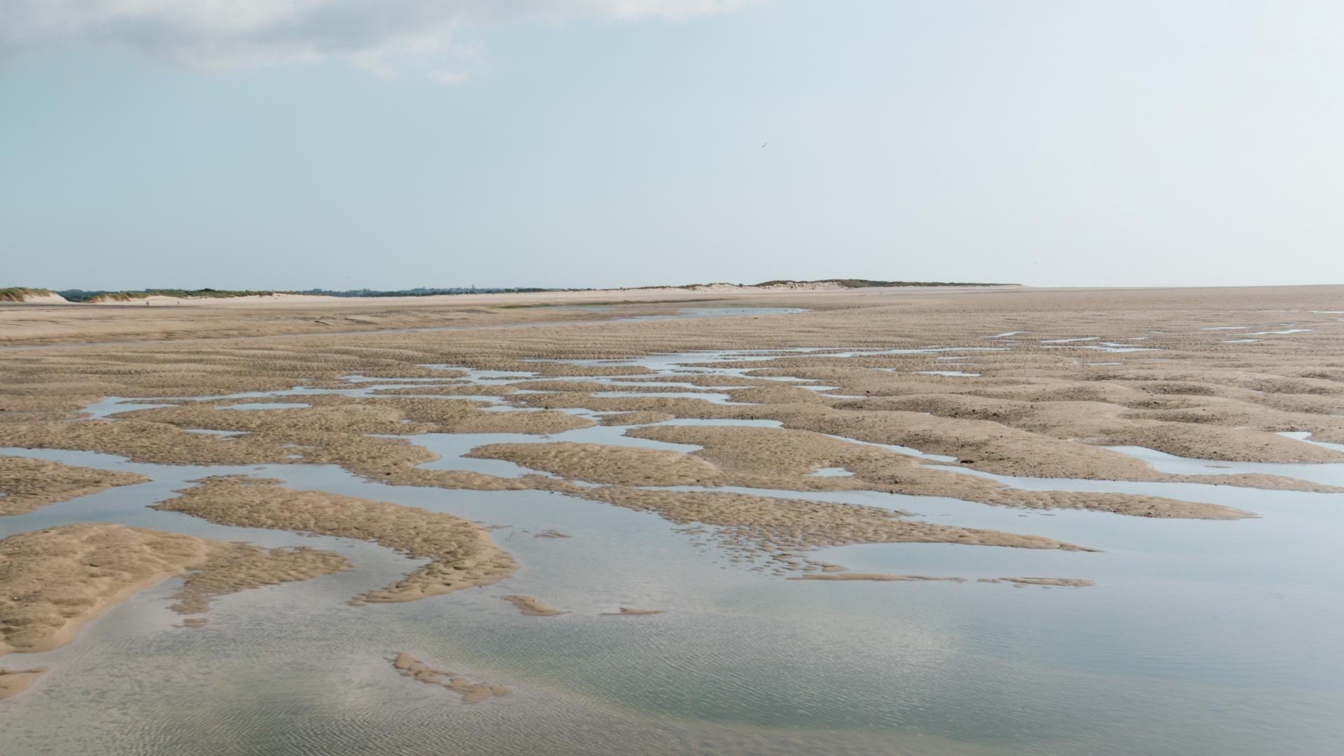 Havre de la Vanlée à marée basse