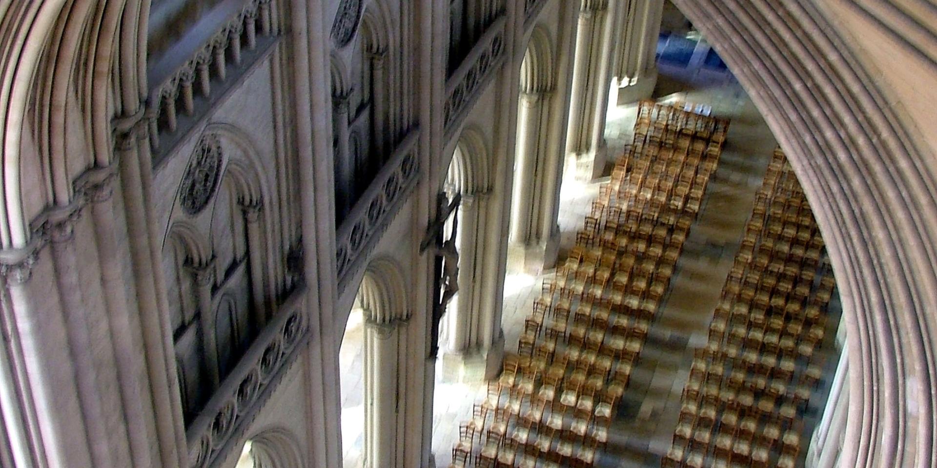 Visite des parties hautes de la cathédrale de coutances
