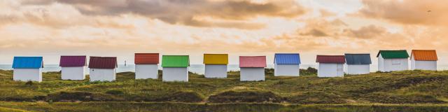 Cabines de Gouville-sur-Mer