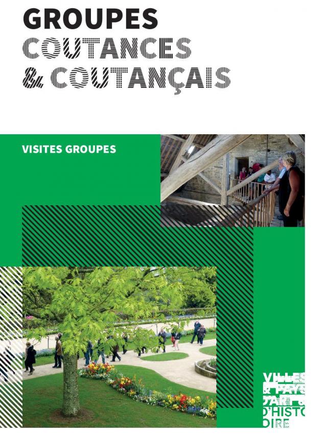 Couverture Brochure groupes coutançais par le pays d'art et d'histoire du Coutançais