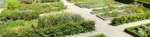 Jardin Du Musée Tancrède De Hauteville La Guichard