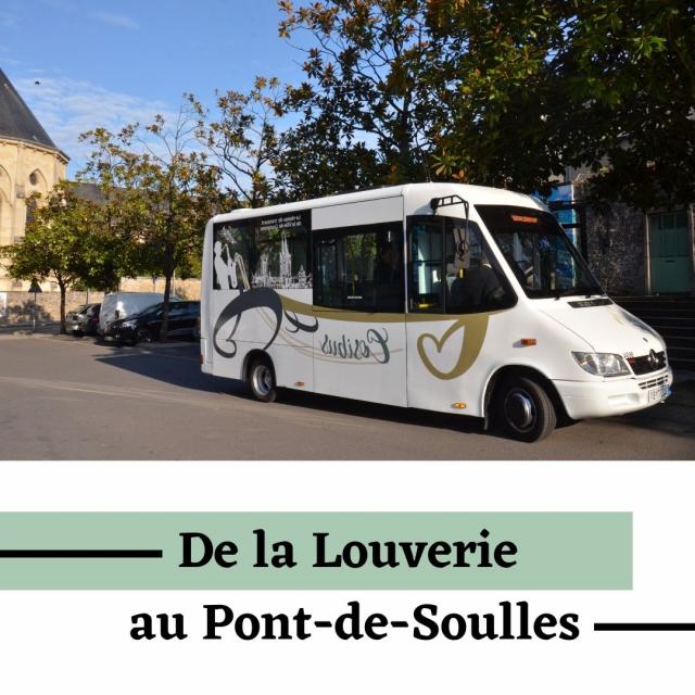 De la louverie au pont de Soulles horaires du cosibus Coutances