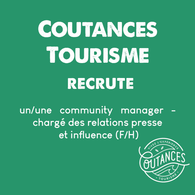 Recrutement Coutances Tourisme