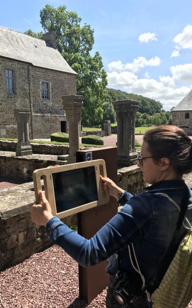 Abbaye de Hambye tablettes 3d