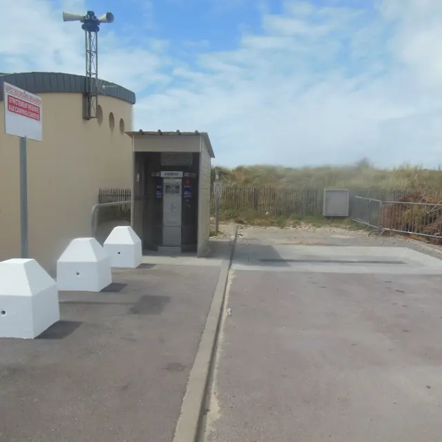 Aire de camping car de Gouville sur Mer