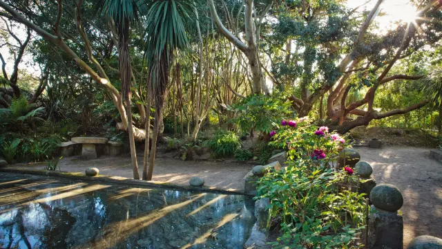 Jardin du château de Vauville