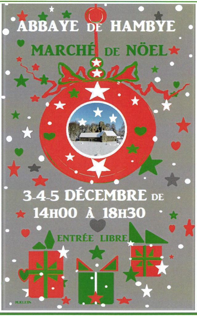 Marché De Noël Abbaye De Hambye