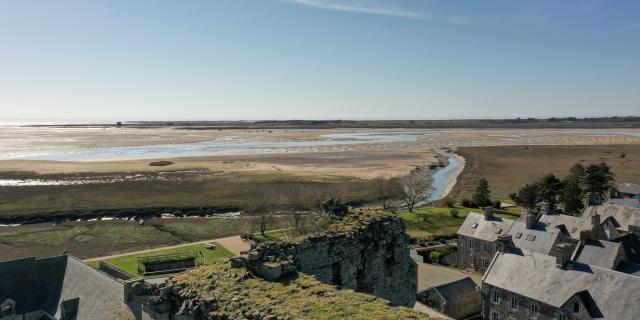 Le Havre Et Le Port Vus Du Sommet Du Donjon Du Château De Regnéville © Département De La Ma