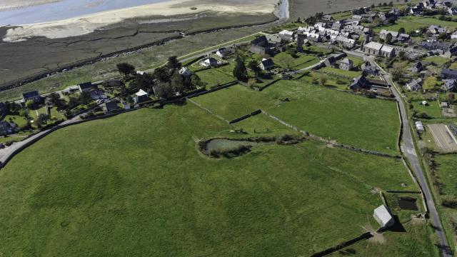 Départ du parcours de Regnéville sur Mer