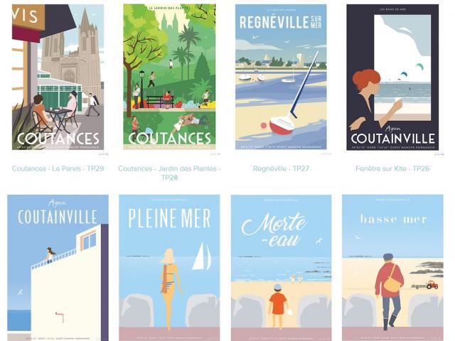 L'oeil Bleu affiches d'art