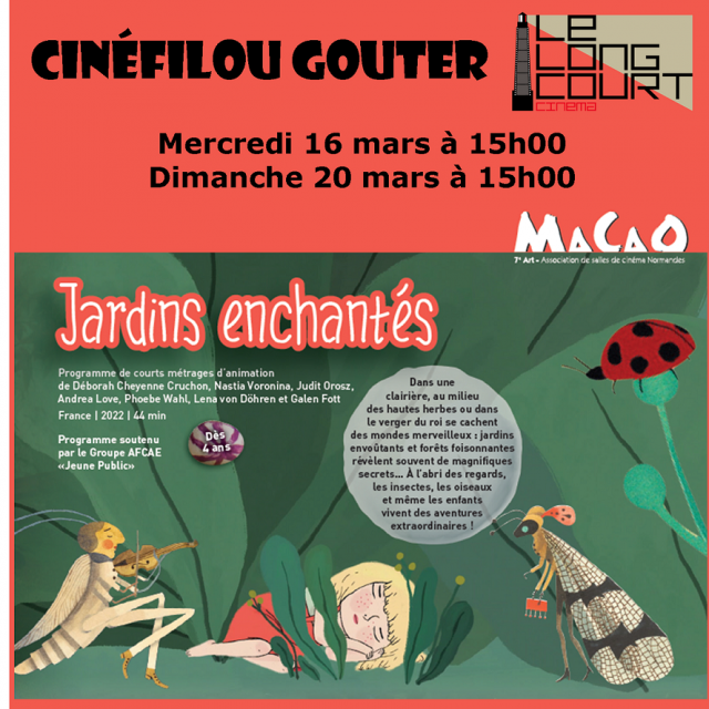 Cinéfilou Gouter Coutances Mars 2022 Cinéma Le Long Court